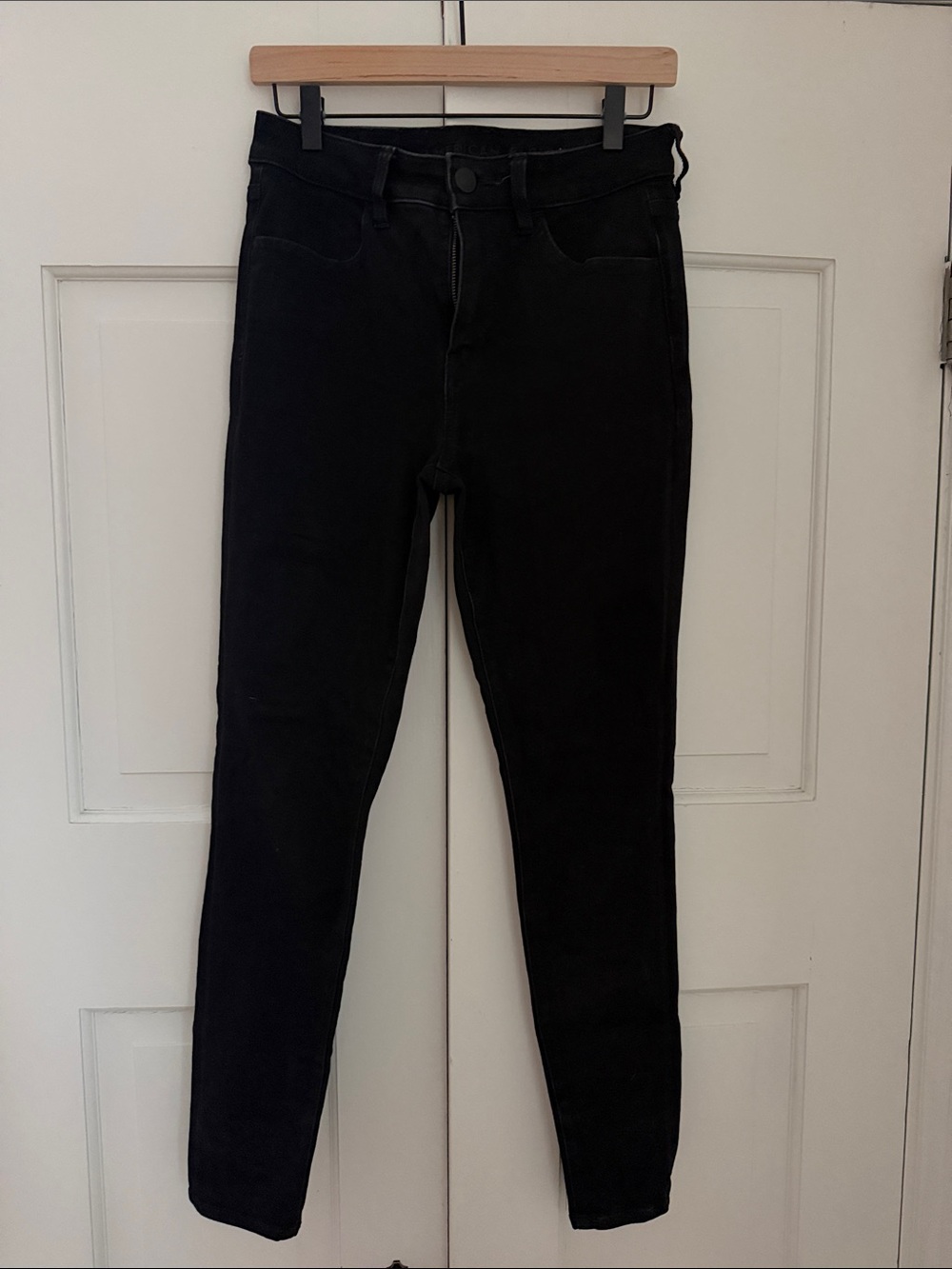 American Eagle Outfitters Black Skinny Jeans dream jean